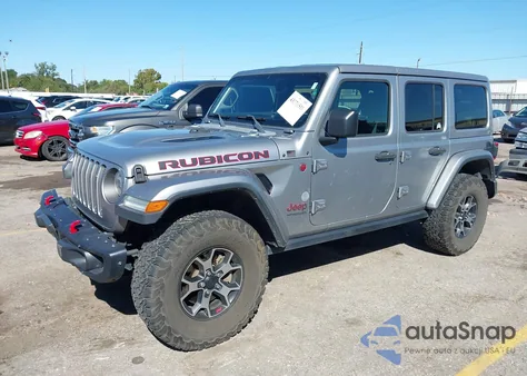 2018 Jeep Wrangler Unlimited Rubicon 4X4 из США, поврежденный, VIN 1C4HJXFGXJW262295